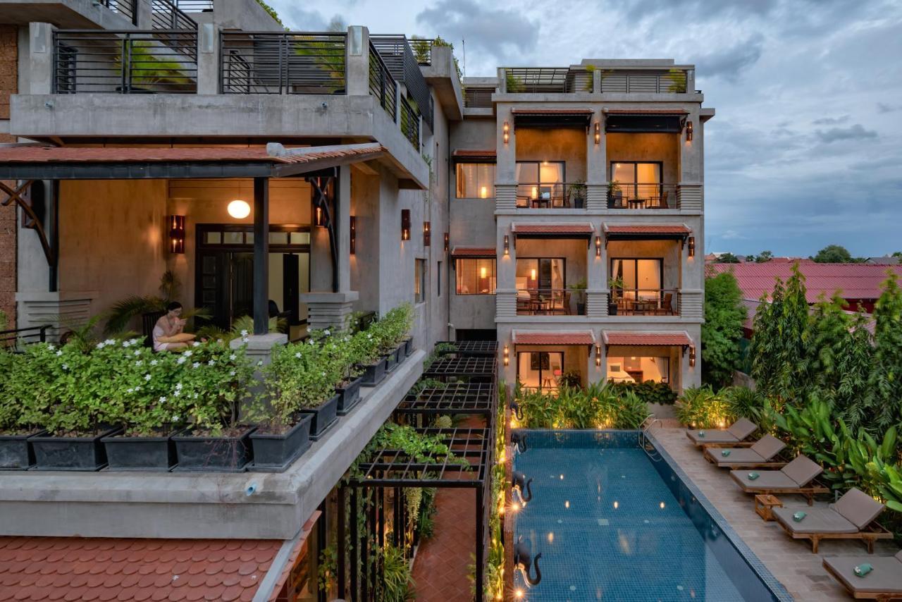 Hotel Grange à Siem Reap Extérieur photo