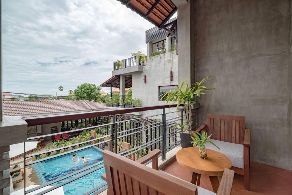Hotel Grange à Siem Reap Extérieur photo