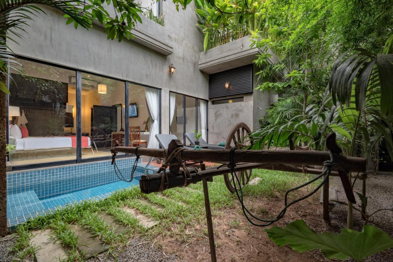 Hotel Grange à Siem Reap Extérieur photo